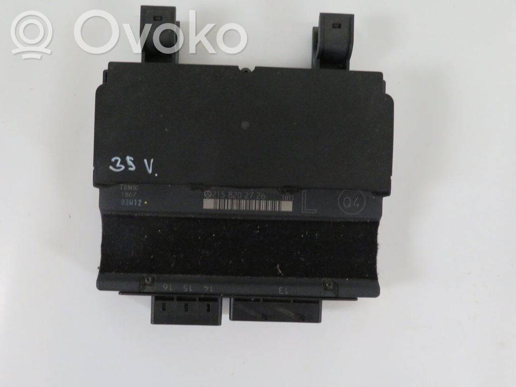 Module de commande de siège   A2158202726,A2158202726,A2158201926