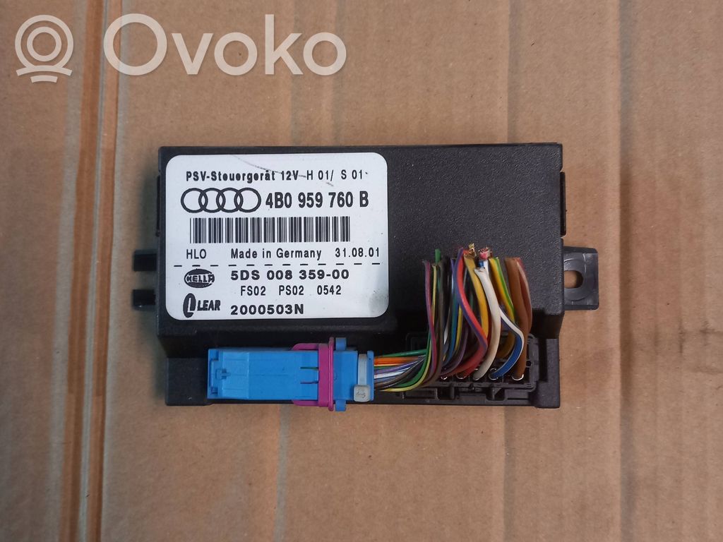 Module de commande de siège   4B0959760B