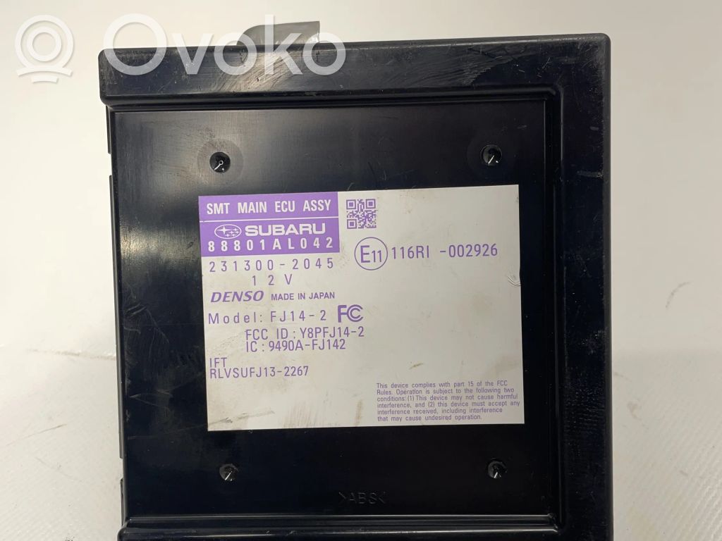 Subaru Outback (BS) Other control units/modules 