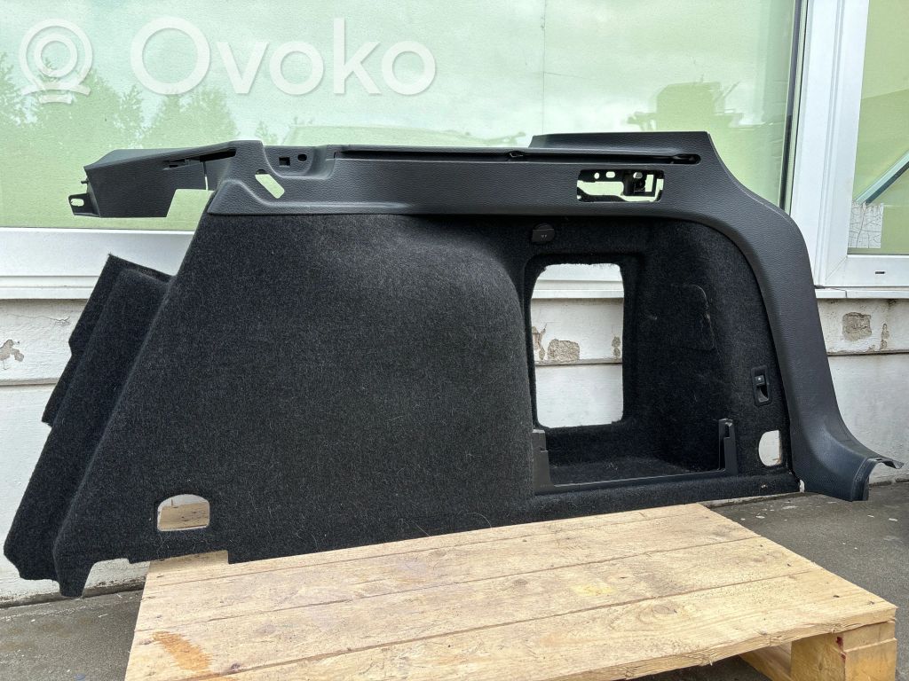Volkswagen PASSAT B7 Apatinis, bagažinės šono, apdailos skydas 