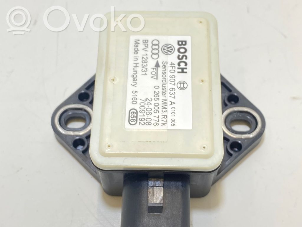 Audi A6 S6 C6 4F ESP acceleration yaw rate sensor 