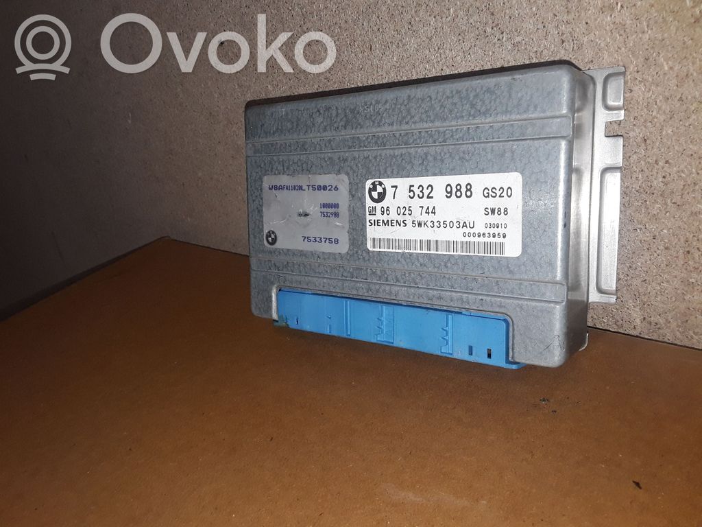 Gearbox control unit/module   5WK33503AU,7532988,96025744