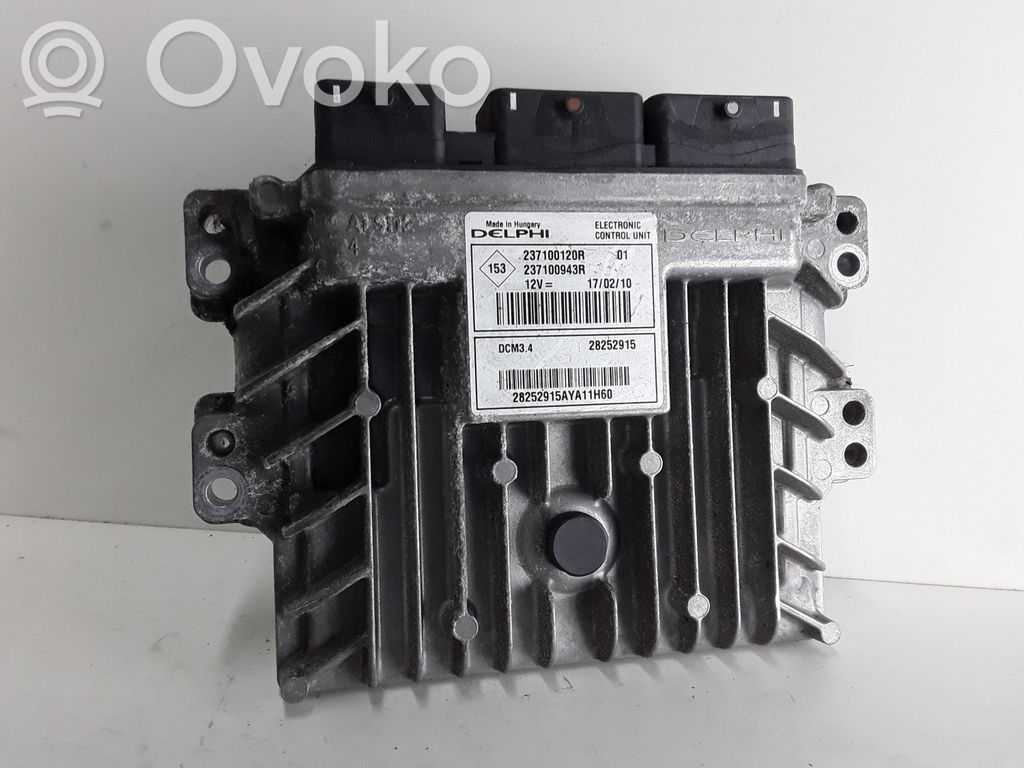 Renault Megane III Engine control unit/module 