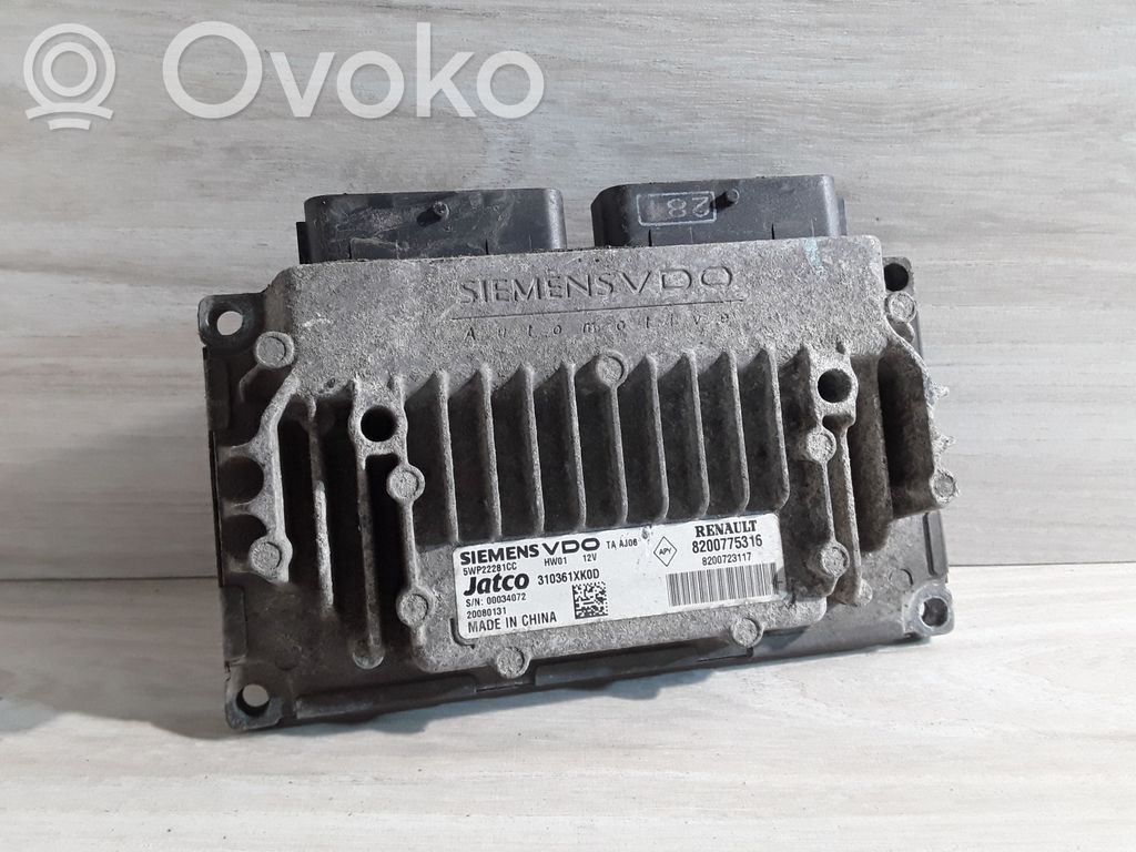 Gearbox control unit/module   5WP22281CC,8200775316