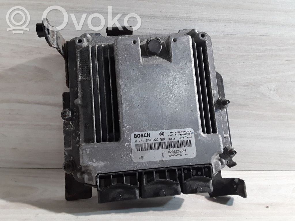 Engine control unit/module   0281015323,8200726880