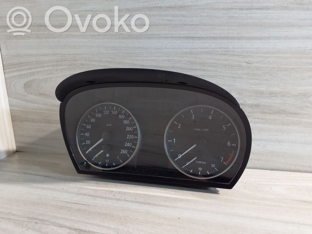 BMW 3 E90 E91 Speedometer (instrument cluster) 
