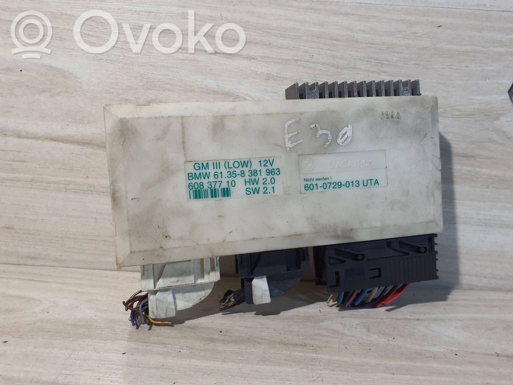 Module confort   61358381963,601072901,60837710