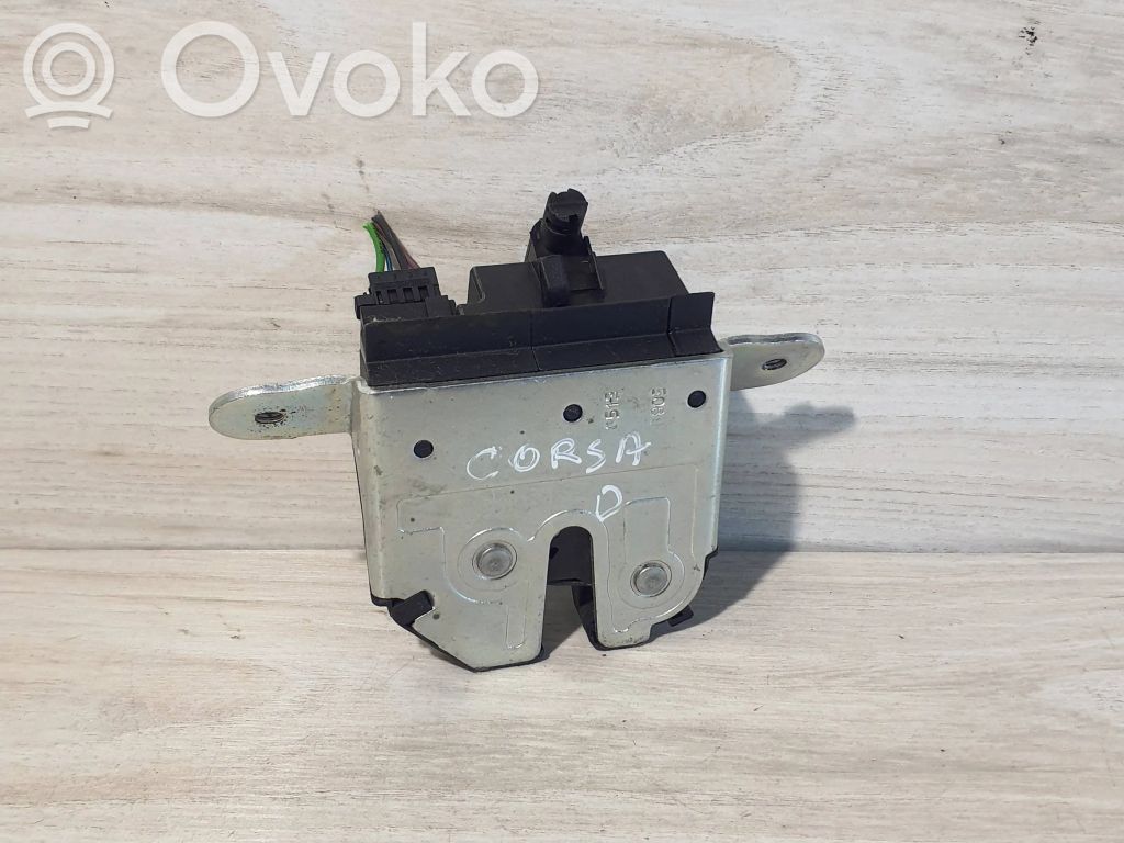 Opel Corsa D Aizmugurējā pārsega slēdzene 