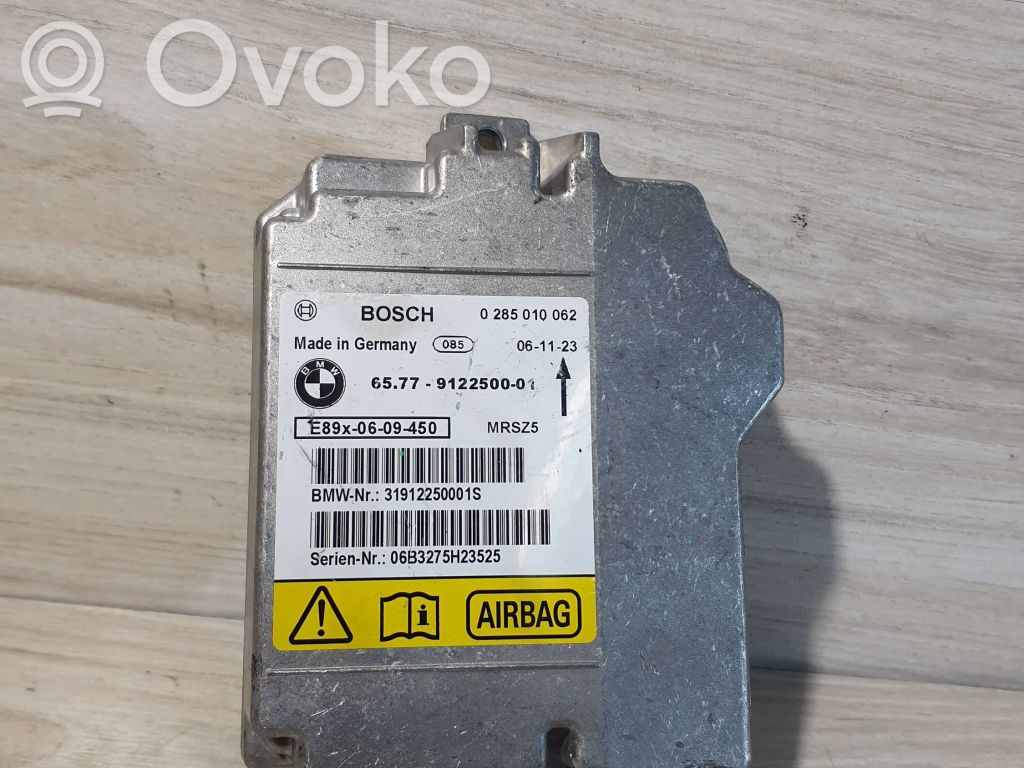 Airbag control unit/module   9122500,31912250001S,0285010062
