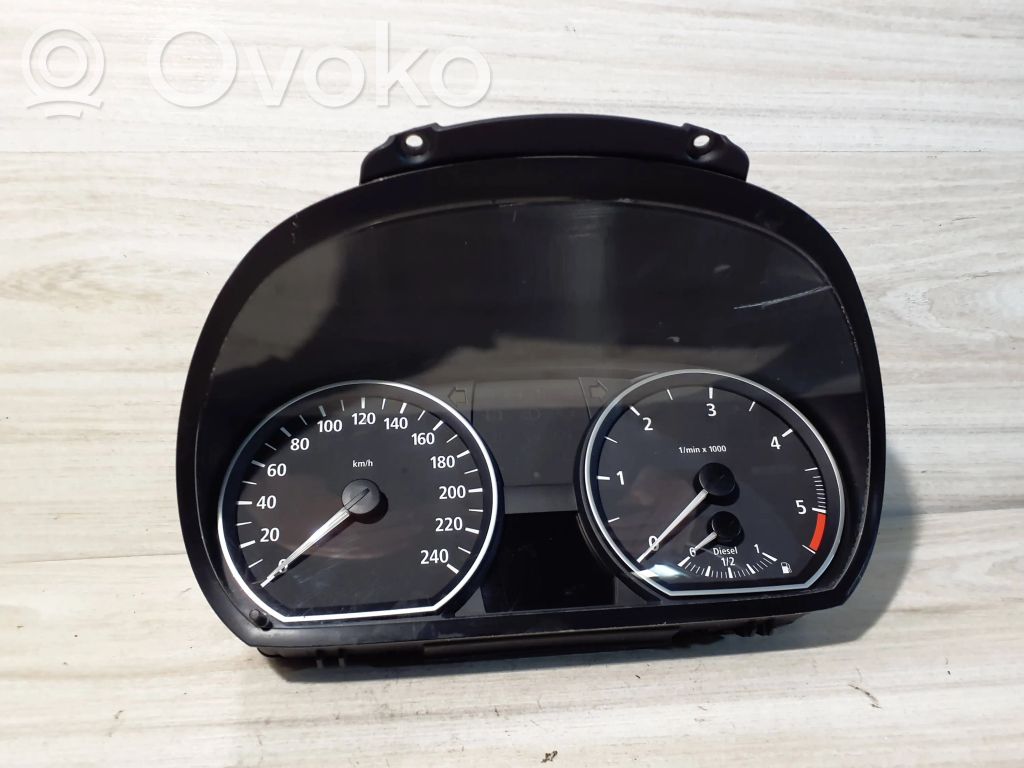 BMW 1 E81 E87 Speedometer (instrument cluster) 