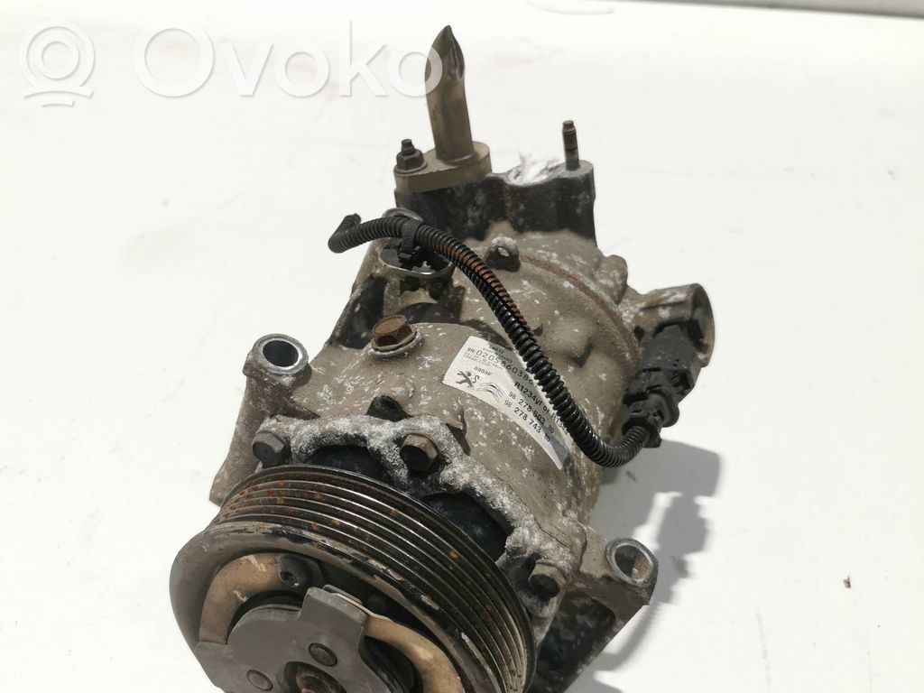 Peugeot 208 I Klimakompressor Pumpe 