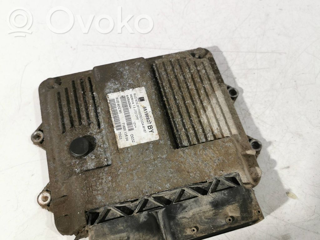 Opel Meriva A Engine control unit/module 