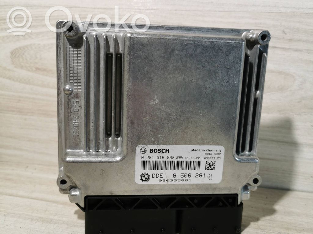 Engine control unit/module   8506281,0281016068,030335861