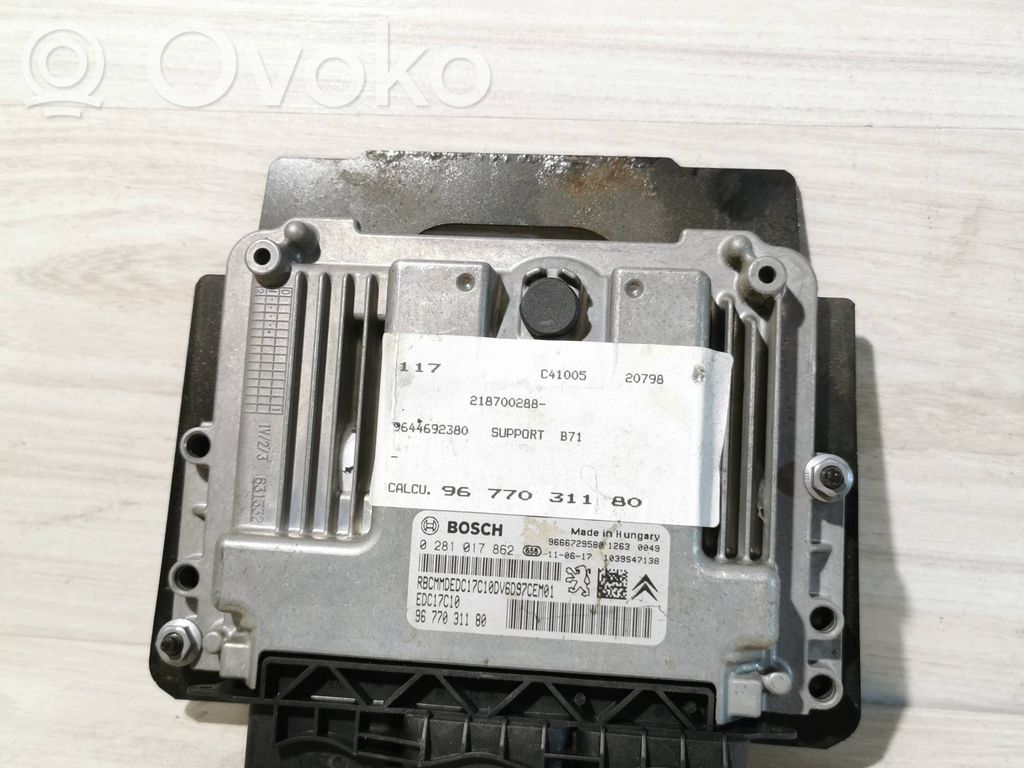 Citroen C4 II Engine control unit/module 