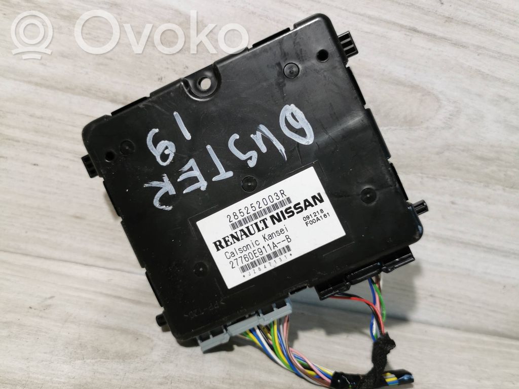 Autres unités de commande / modules   285252003R,091218,27760E911A
