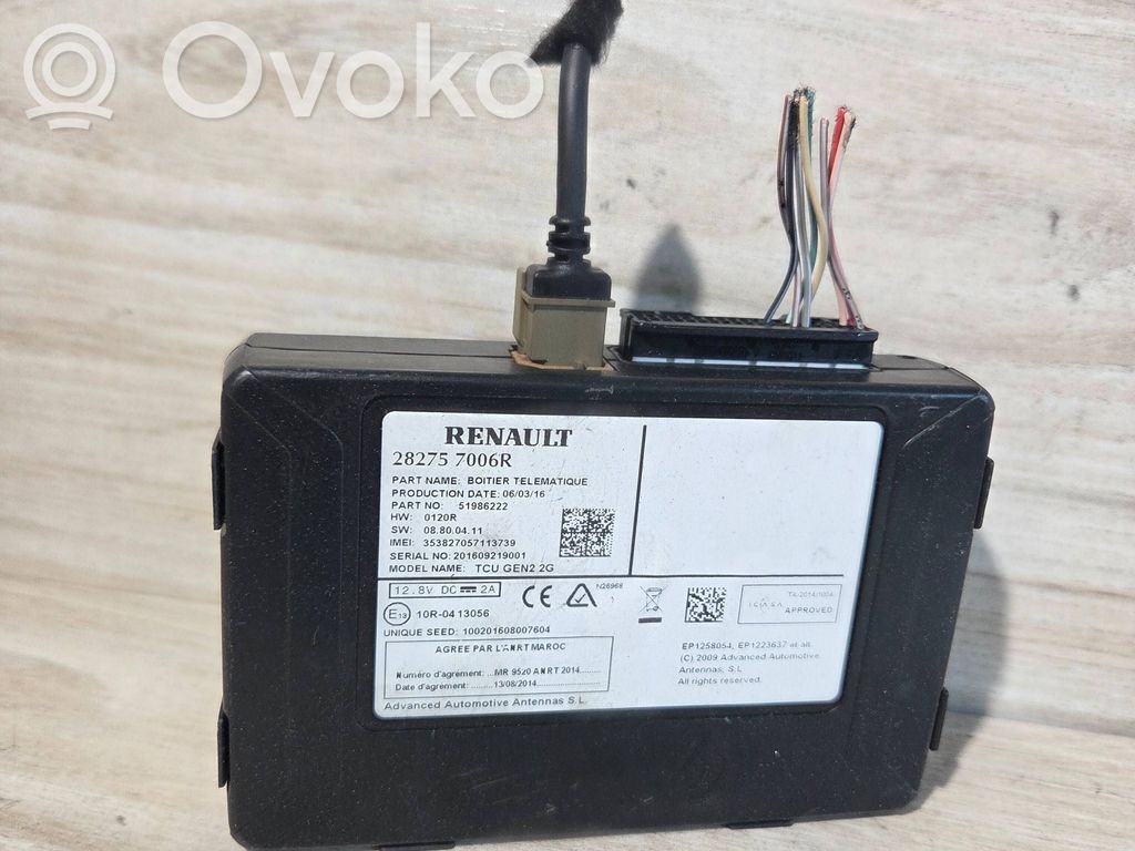 Renault Zoe Other control units/modules 