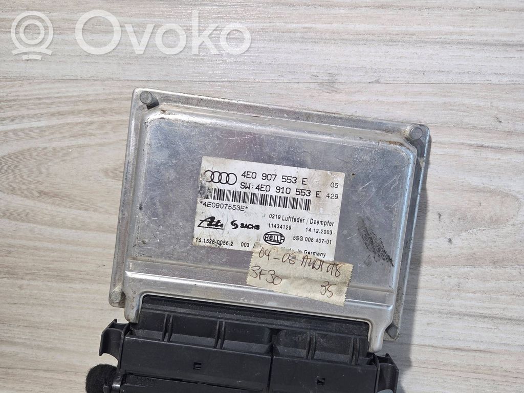 Audi A8 S8 D3 4E Unidad de control/módulo de la suspensión 