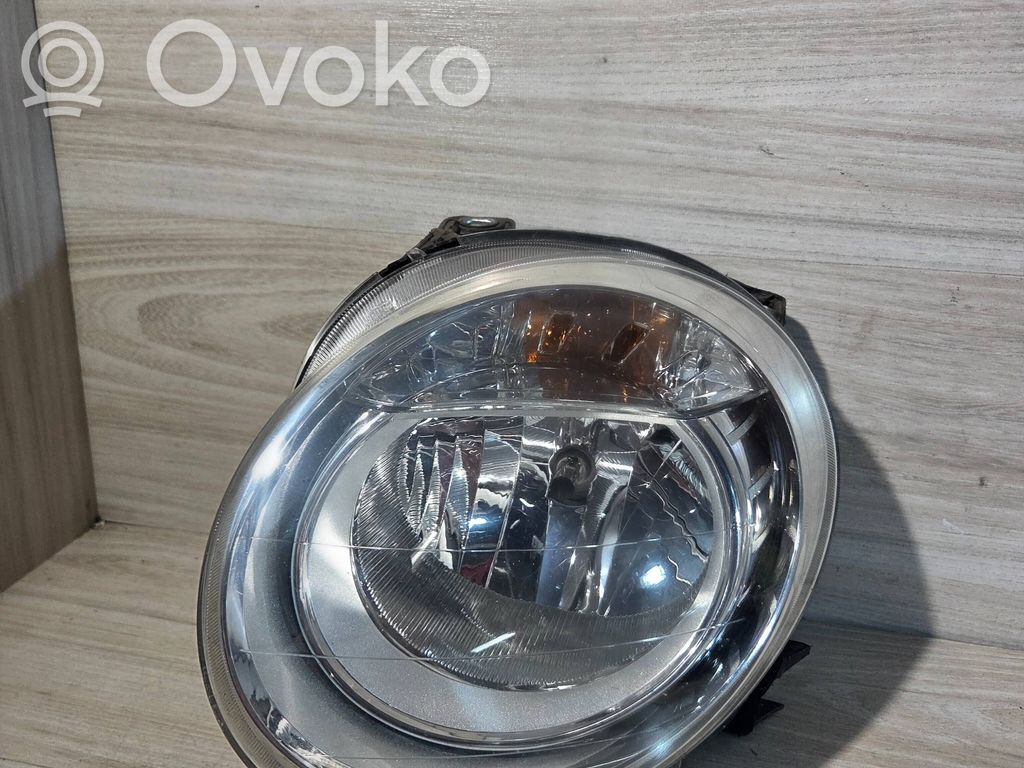 Fiat 500 Lampa przednia 