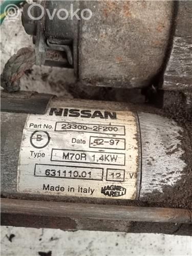 Motor de arranque   SR20DE,63111001