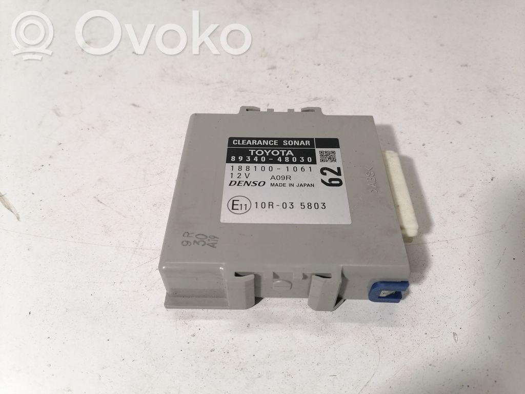 Lexus RX 450H Parking PDC control unit/module 