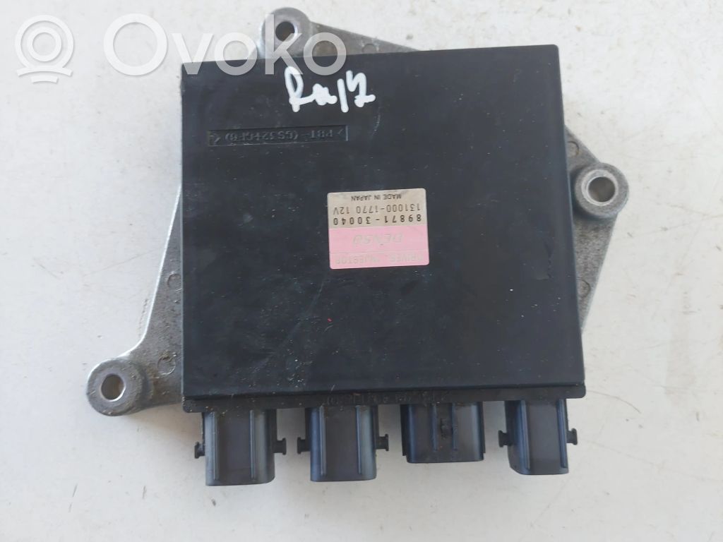 Lexus RX 450H Fuel injection control unit/module 