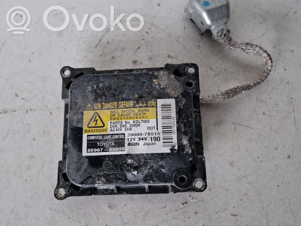 Lexus RX 450H Module de ballast de phare Xenon 