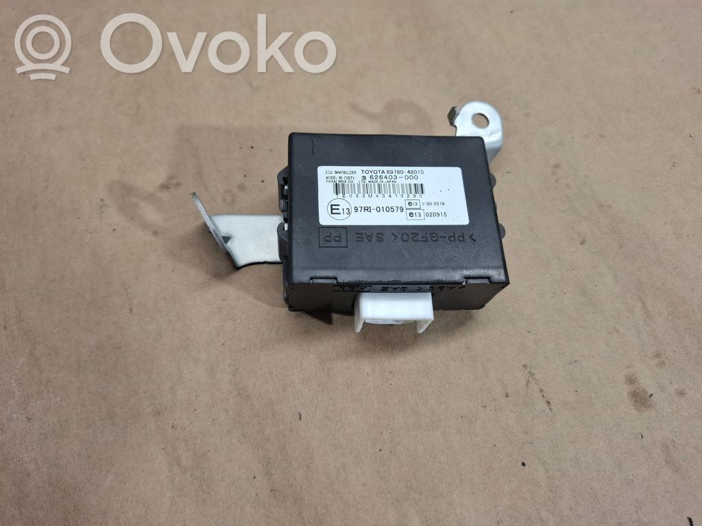 Lexus RX 300 Immobilizer control unit/module 