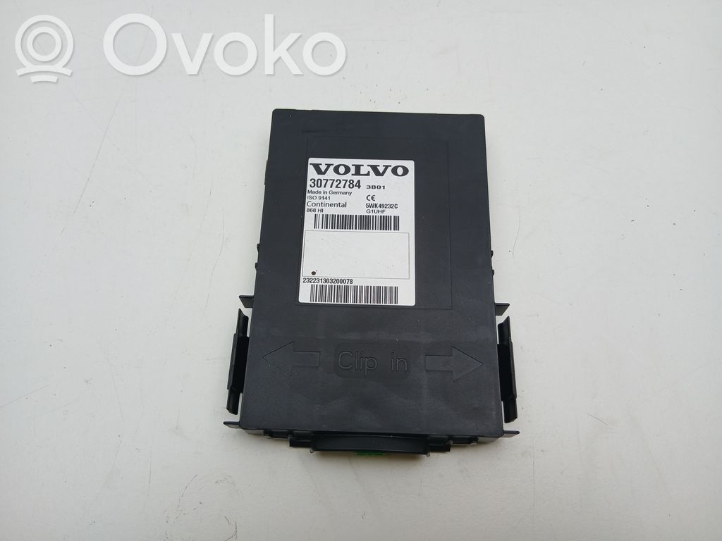 Volvo V60 Keyless (KESSY) go control unit/module 