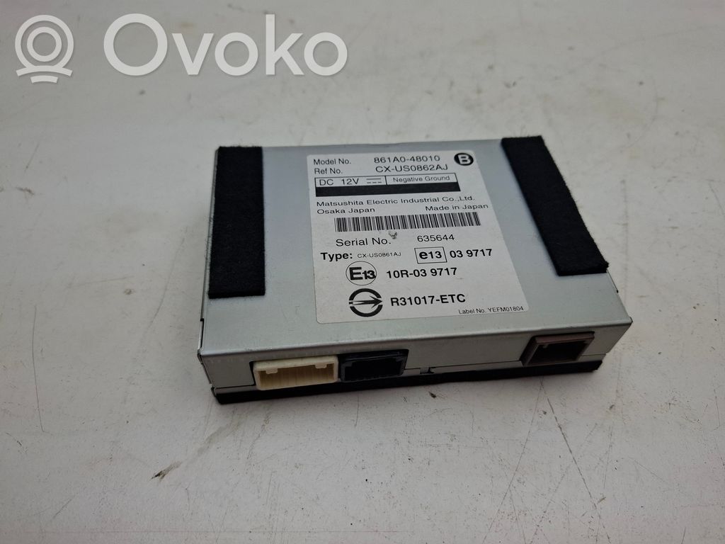 Lexus RX III GPS navigation control unit/module 