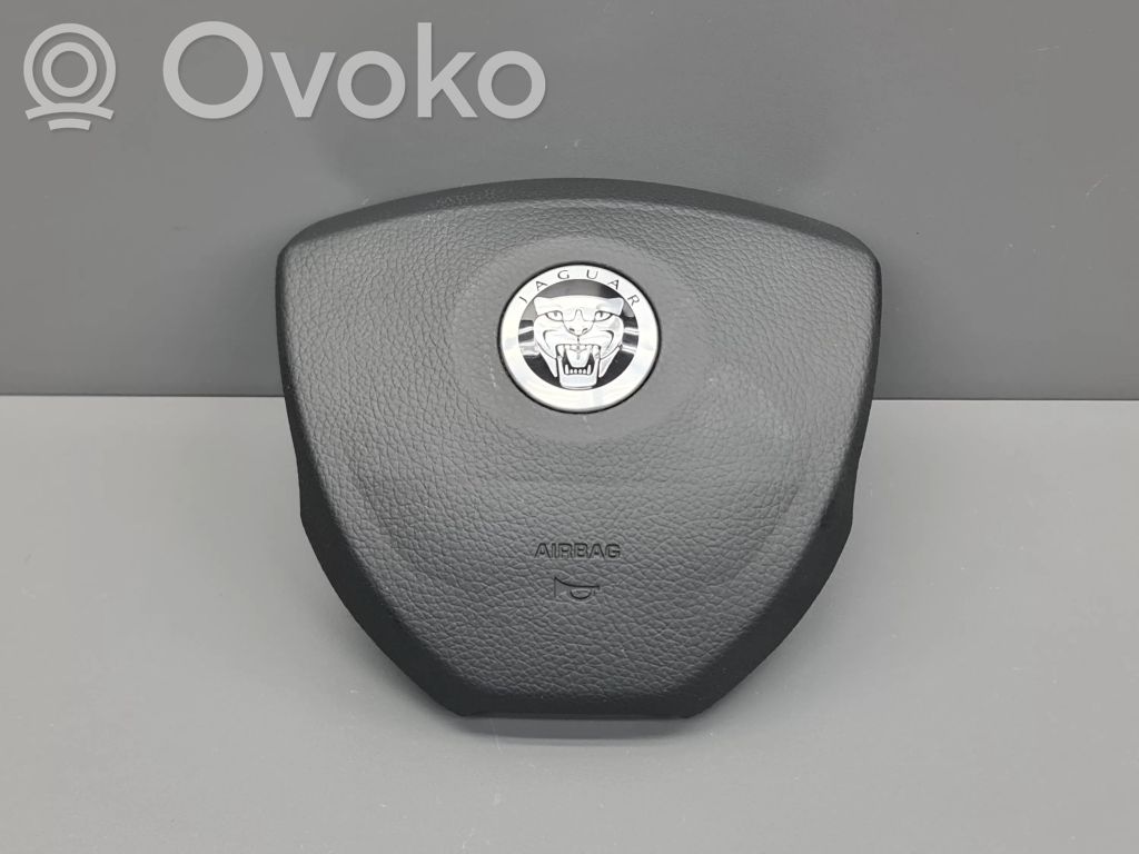 Jaguar XF X250 Poduszka powietrzna Airbag kierownicy 