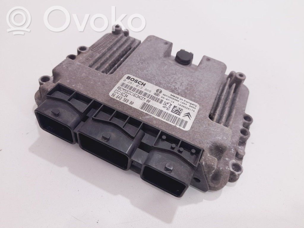 Citroen Jumpy Engine control unit/module 