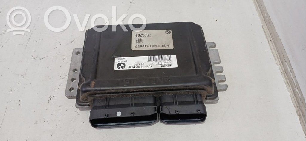 Engine control unit/module   S118012001,S105961001,1214754231001,75200,7520019,S105961001,S118012001