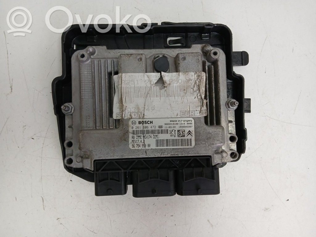 Peugeot 207 Unitate/modul de control motor 