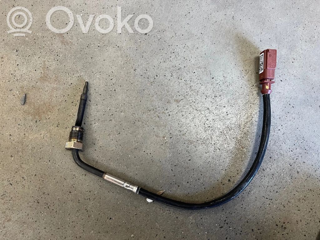 Audi Q7 4M Capteur de température des gaz d'échappement 
