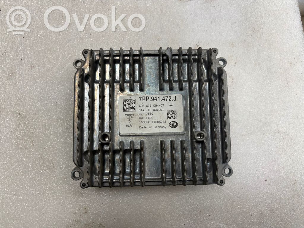 Audi A6 S6 C7 4G Módulo de control de balasto LED 