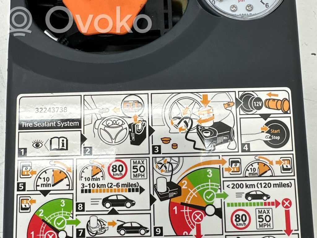 Volvo XC60 Tire air pump compressor 
