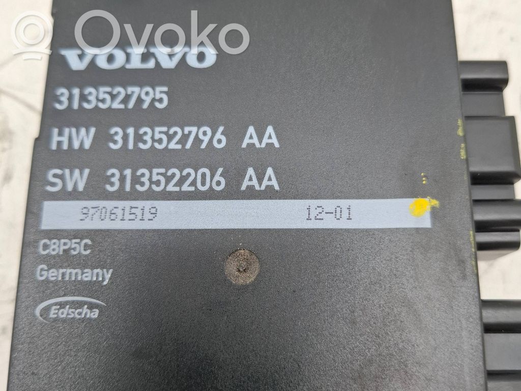 Volvo XC60 Tailgate/trunk control unit/module 
