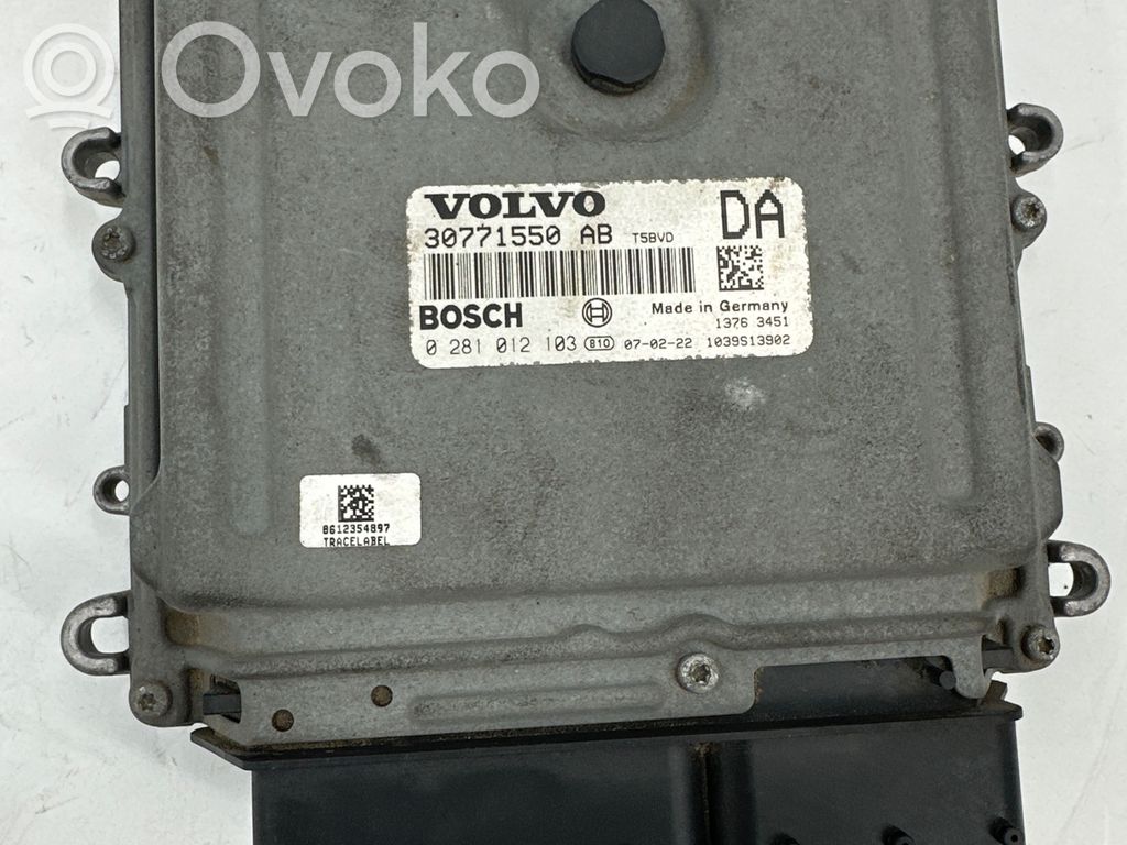 Engine control unit/module   30771550,1039S13902,0281012103