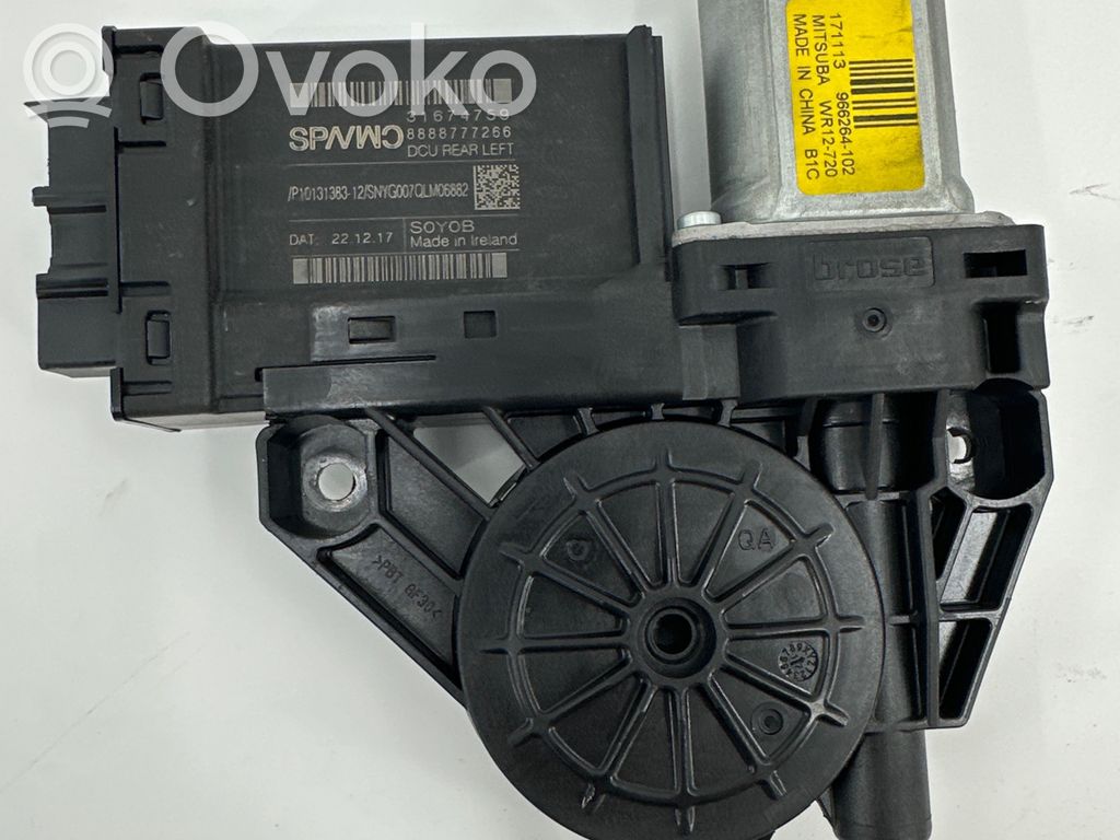 Volvo S90, V90 Silniczek podnoszenia szyby drzwi tylnych 