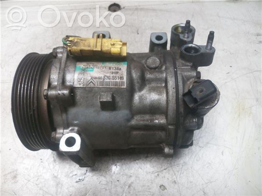 Peugeot 407 Compressore aria condizionata (A/C) (pompa) 