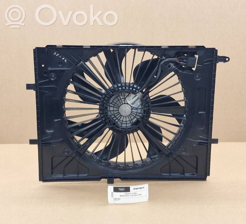 Mercedes-Benz GLC X253 C253 Electric radiator cooling fan 