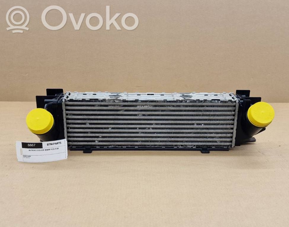 BMW X3 F25 Chłodnica powietrza doładowującego / Intercooler 