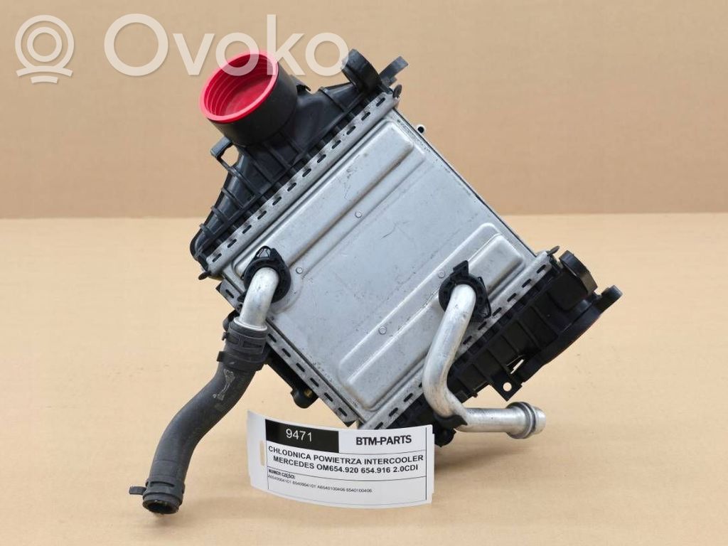 Mercedes-Benz C W205 Chłodnica powietrza doładowującego / Intercooler 