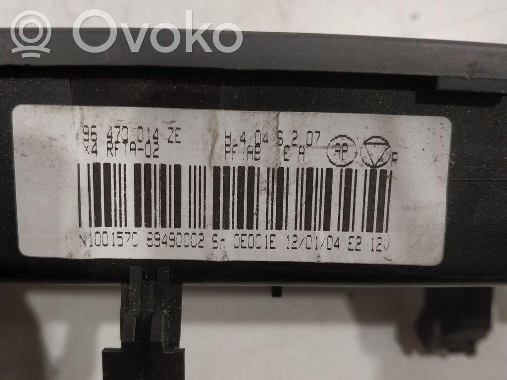 Citroen C5 Climate control unit 