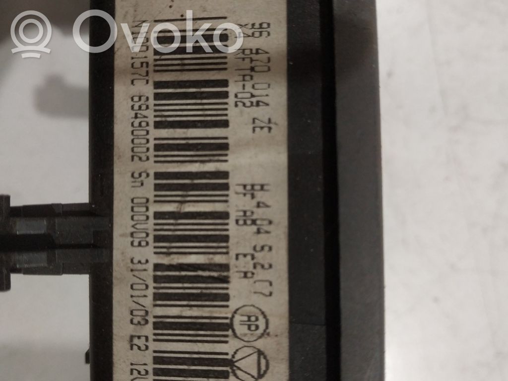 Climate control unit   96470014ZE