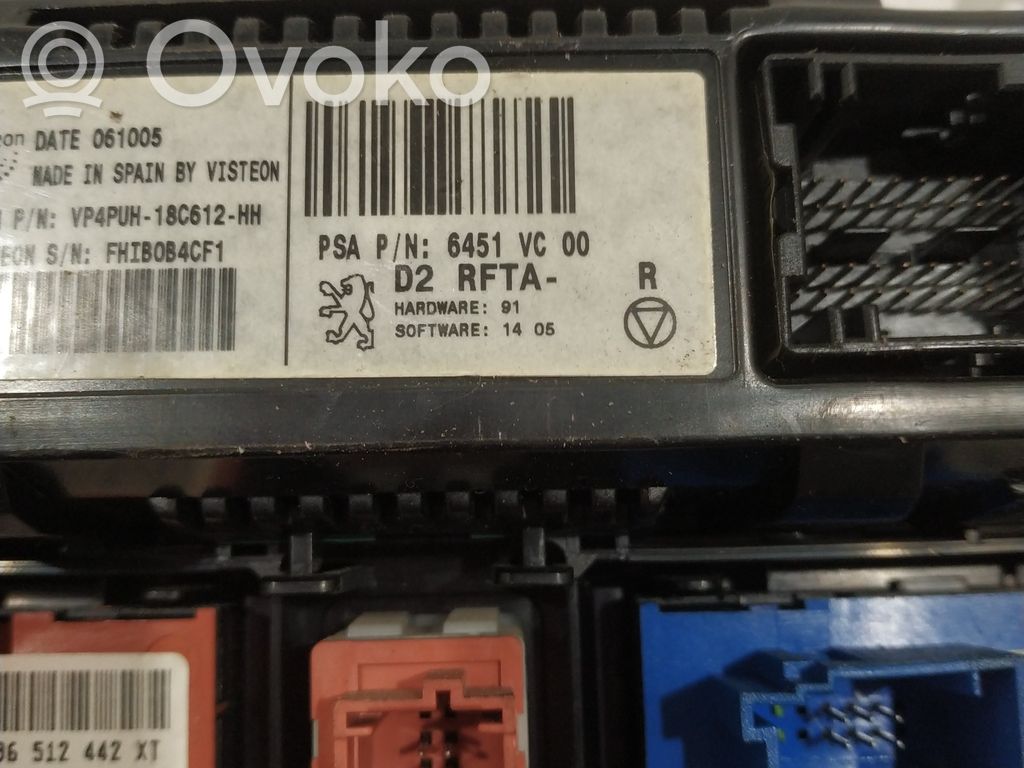 Climate control unit   6451VC,FHIB0B4CF1