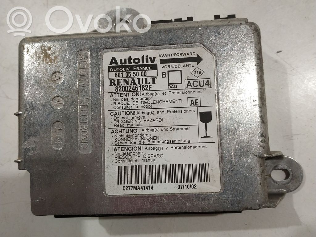 Renault Megane II Airbag control unit/module 
