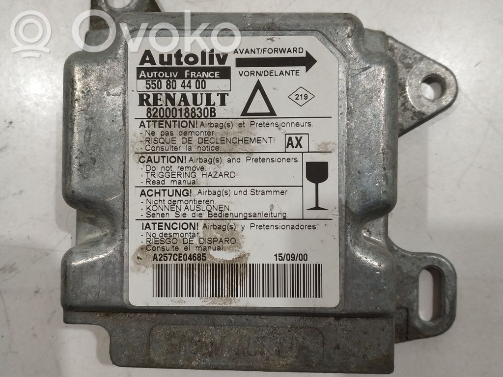 Renault Laguna I Airbag control unit/module 