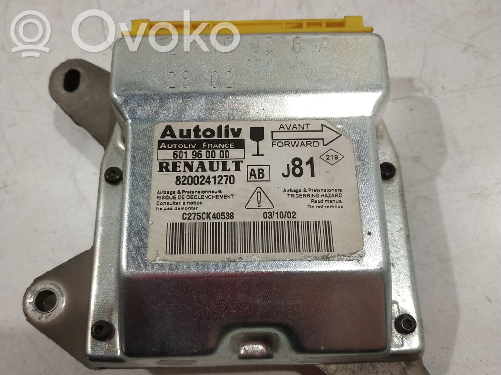 Renault Espace -  Grand espace IV Airbag control unit/module 