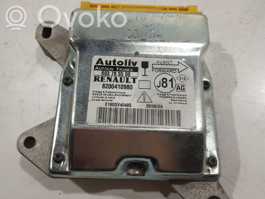 Renault Espace -  Grand espace IV Airbag control unit/module 